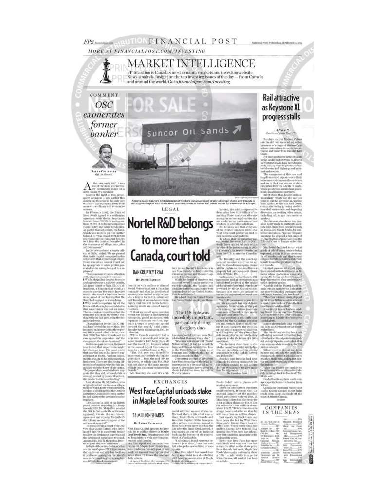 Nice spread in centre of page.